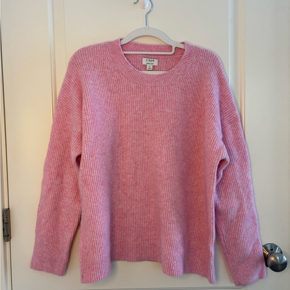 J. Crew Sweaters - J. Crew Extra-Soft Pink Crew Neck Sweater